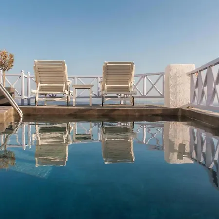  Dazzling Santorini | Mars | 1 Bedroom | Min. Children Age: 12 Years | Spacious Shared Sun Terrace And Swimming Pool With Breathtaking Caldera View |